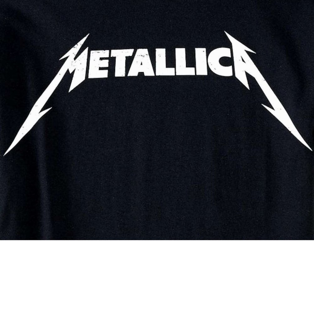 Metallica Logo thrash metal rock T-Shirt XL NWT - Picture 3 of 3